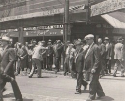 street_preaching in chicago 1930